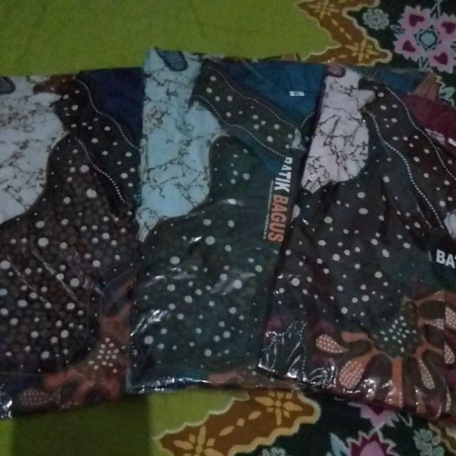 Harga Promo!! Kemeja Pria Batik Motif Banyamuk Dan Sekar Jagad