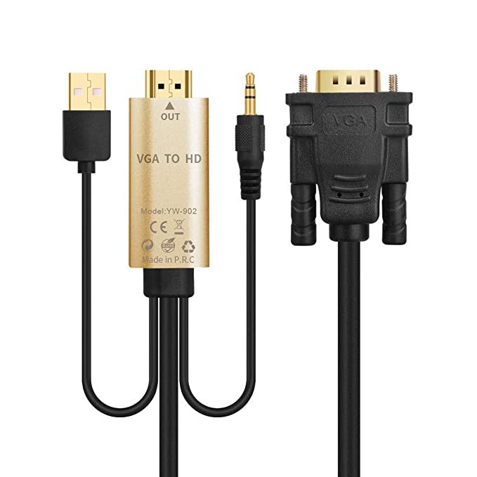 Kabel VGA to HDMI / VGA to HDTV 1.8M / 2M