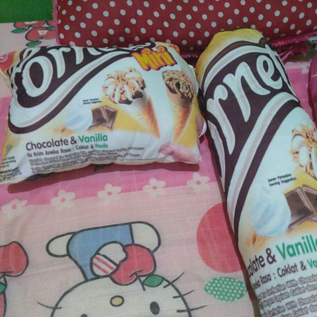 Set Snack Bantal Guling Pensil Bahan Polimicro