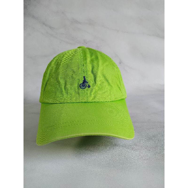 Topi Casual Bean Pole Ori Second Branded Hijau Neon