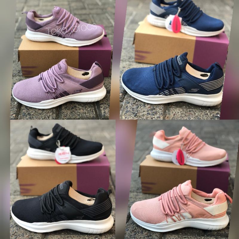 Skechers reactive women + Lengkap box