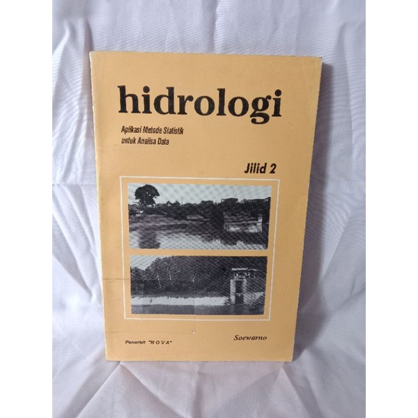 HIDROLOGI JILID 2 OLEH SOEWARNO