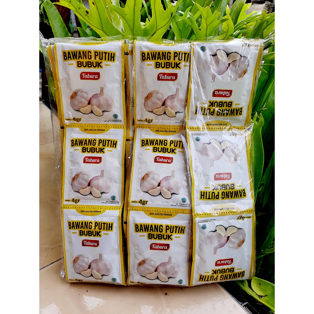 

SS201 Tabura Bawang Bubuk 4g x 12pcs x 6 renteng (1pack)