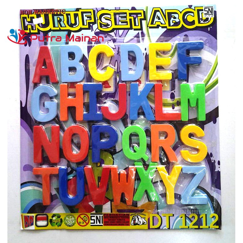MAINAN HURUF SET / ABJAD / ABCD