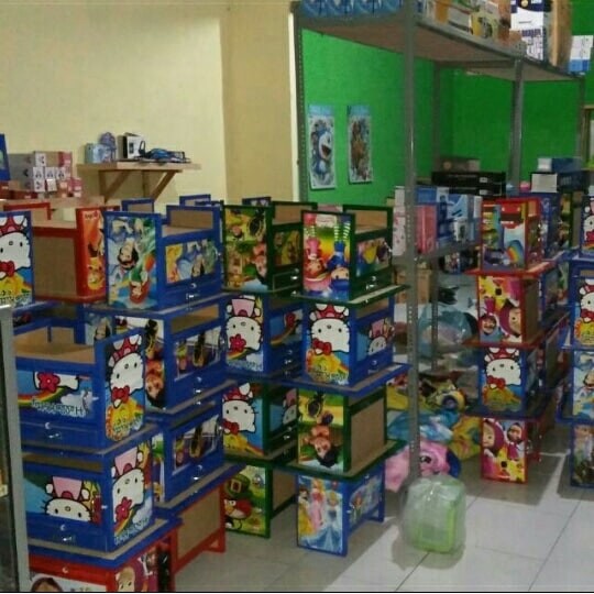 Meja Belajar Anak Karakter / Meja Belajar Mini ada laci Jaman Now