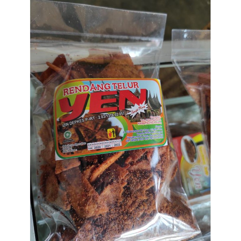 

Rendang Telur Yen