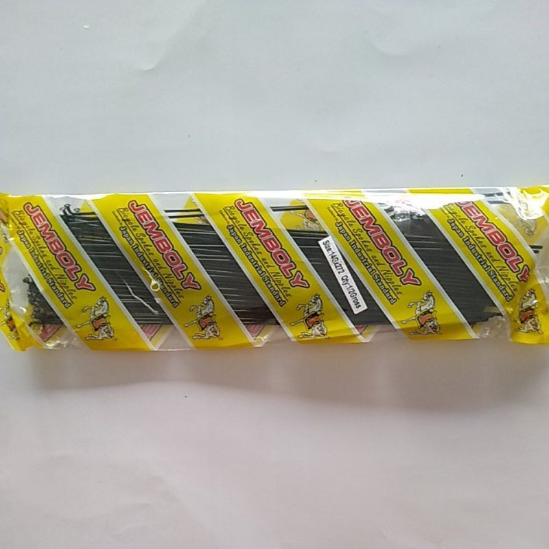 jari jari ruji sepeda MTB 27.5 isi 72 pcs