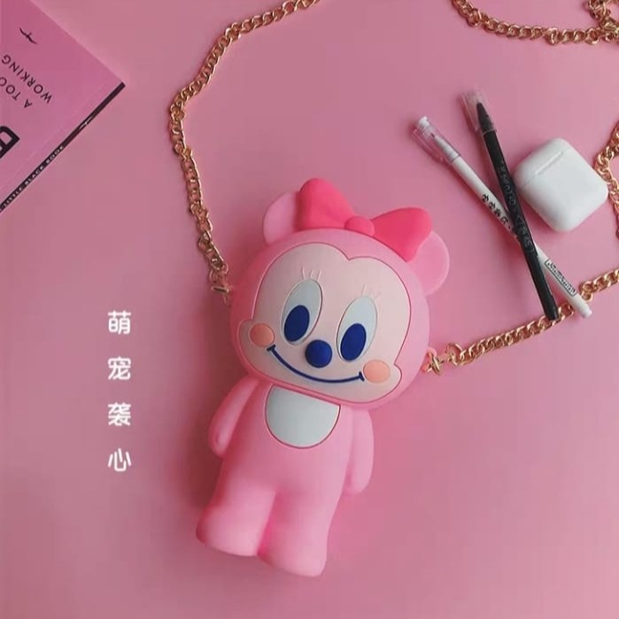 

Tempat Pensil Silikon Minnie Disney Pink