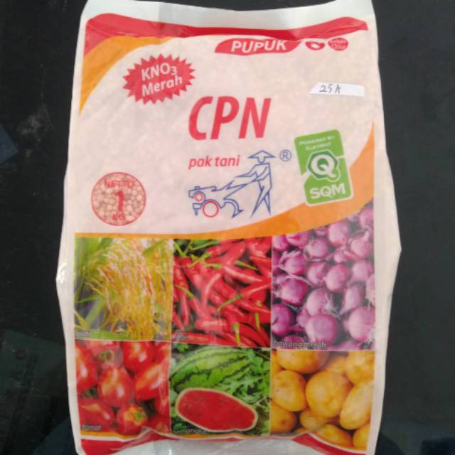 Pupuk kno3 KNO3 merah CPN pak tani butiran