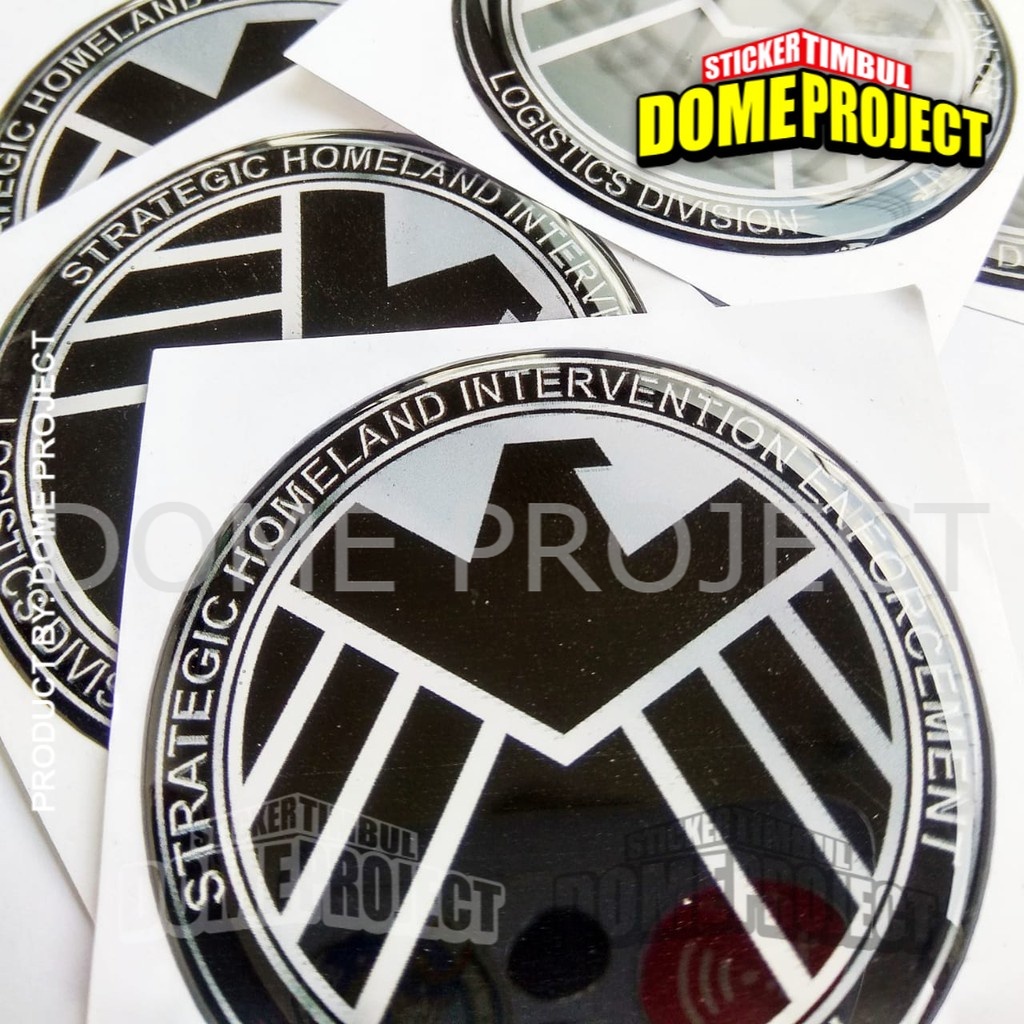 Sticker SHIELD AVENGER MARVEL Stiker Mobil Stiker Lentur