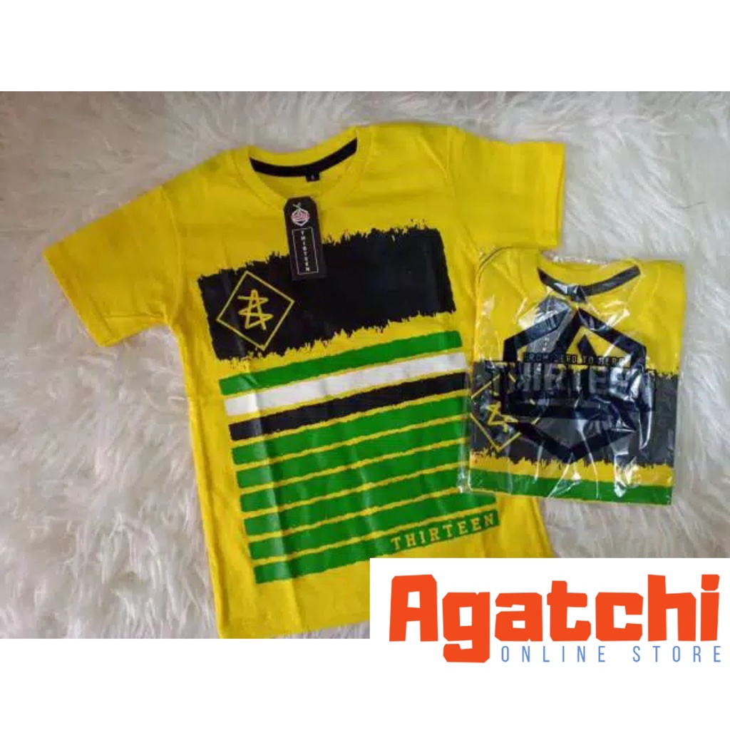 Cuci Gudang Kaos Anak Distro Motif Random