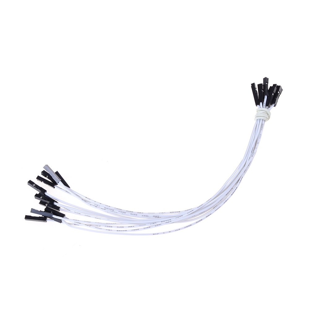 1Pin 24AWG Soft Silicon Wire Female to Female Jumper 20cm