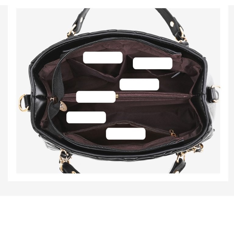 Premium Tote Bag Wanita PU Leather JX 535 - Tas Tote Bag Wanita Elegan - Tas Import - Tas Kantor