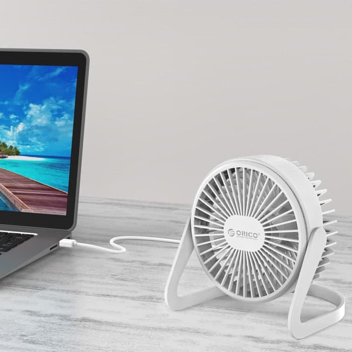 ORICO FT1-2 USB Mini Desk Fan - Kipas Angin USB Laptop Komputer Usb Charger Orico