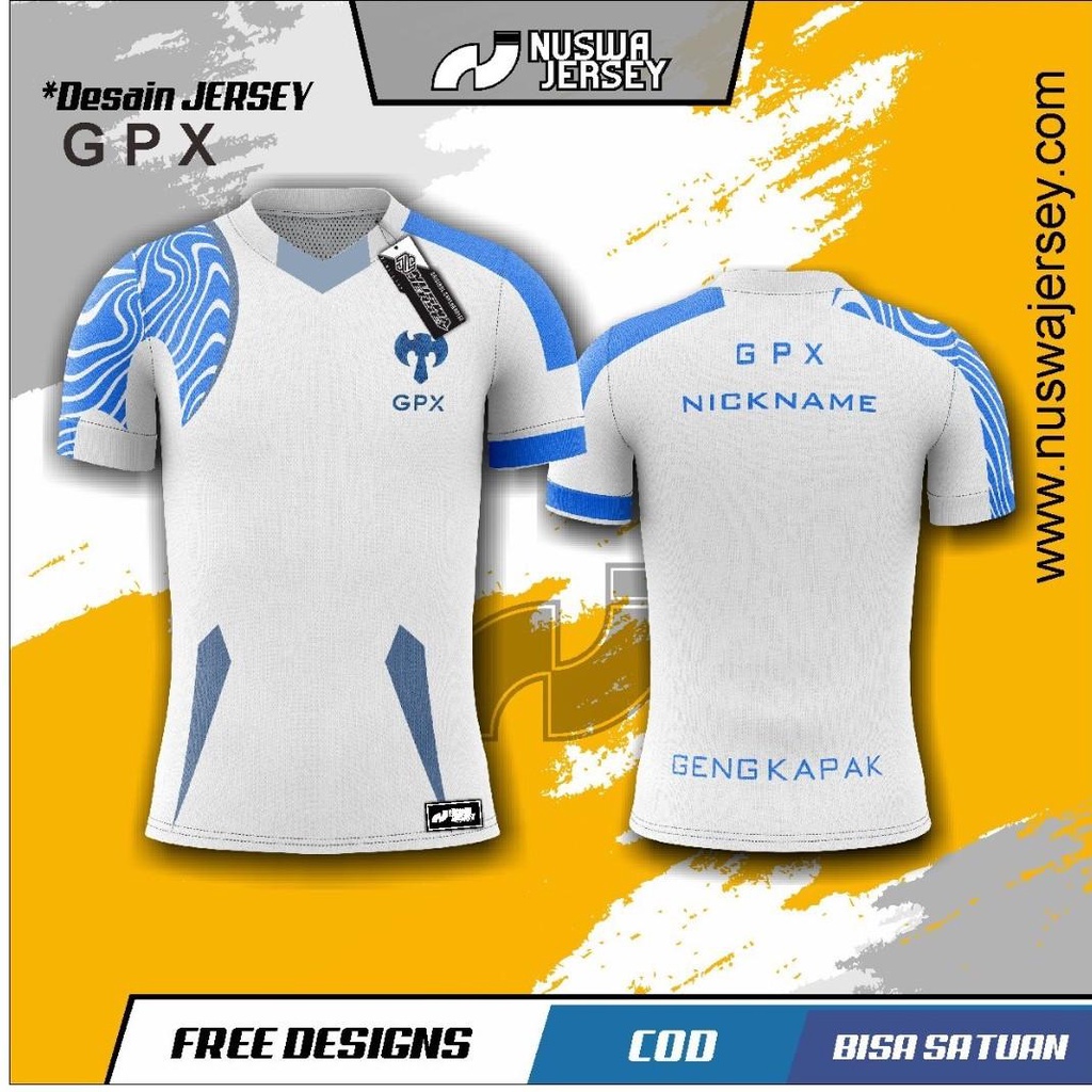 JERSEY GPX TERBARU | KAOS JERSEY GPX ESPORT