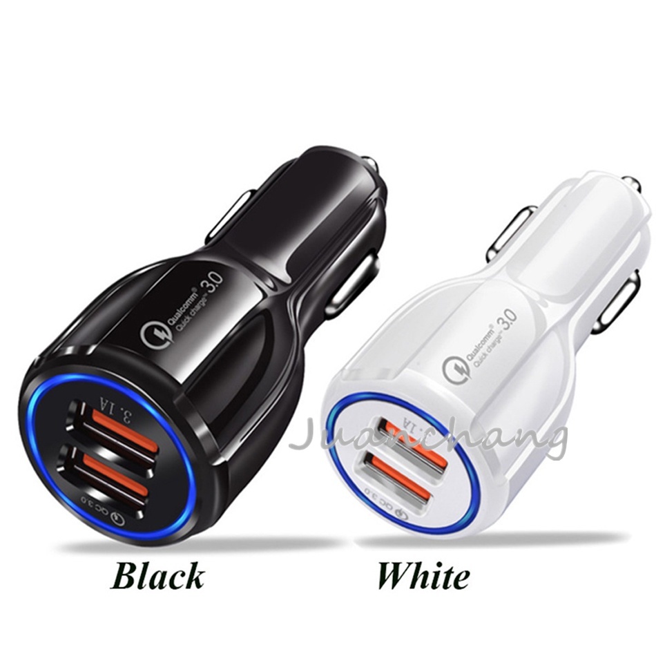 Adapter Charger Mobil Mini port Usb 3.0 fast charging