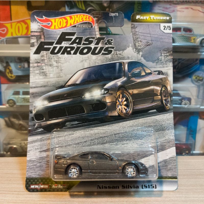 Hot Wheels Nissan Silvia S15 - Fast Tuners - Premium