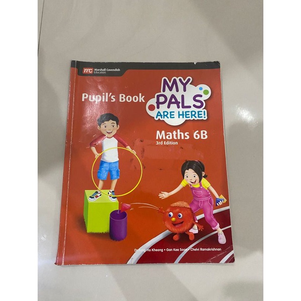 my pals are here pupil's book math dan workbook 6b bekas preloved