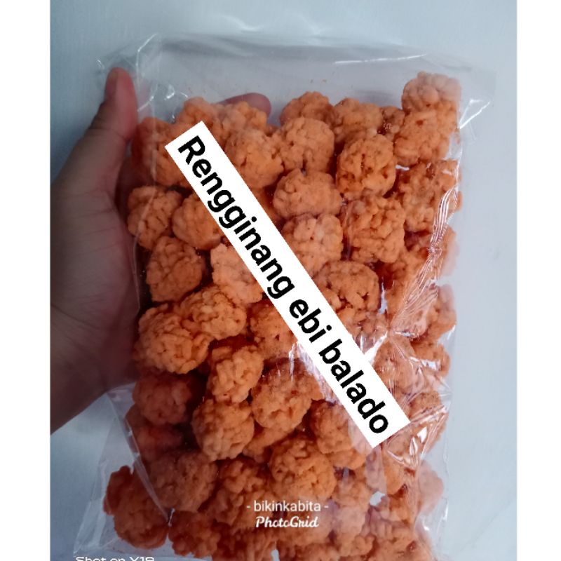 

Rengginang Ebi Balado Berat - 250 Gram Oleh Oleh Khas Cirebon