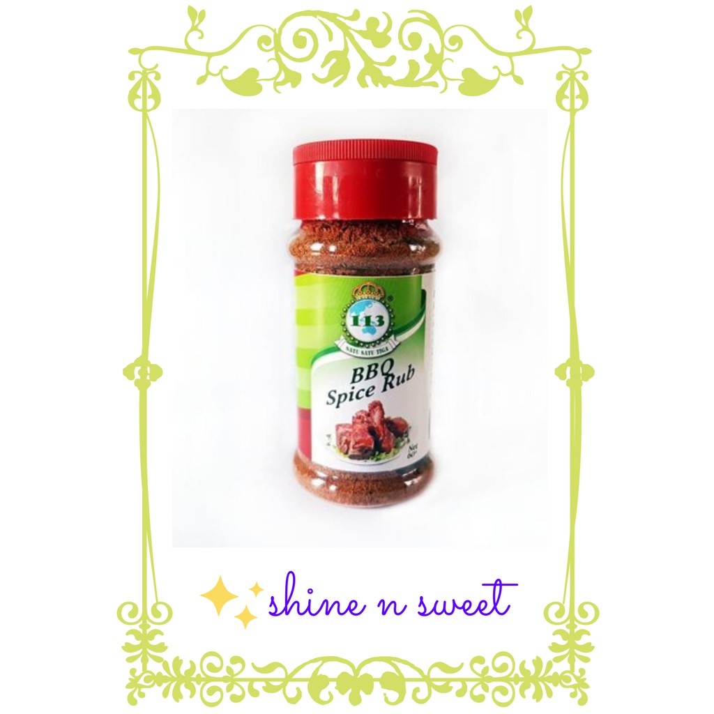 

Bumbu 113 Barbeque Spice Rub / Barbeque Seasoning / BBQ