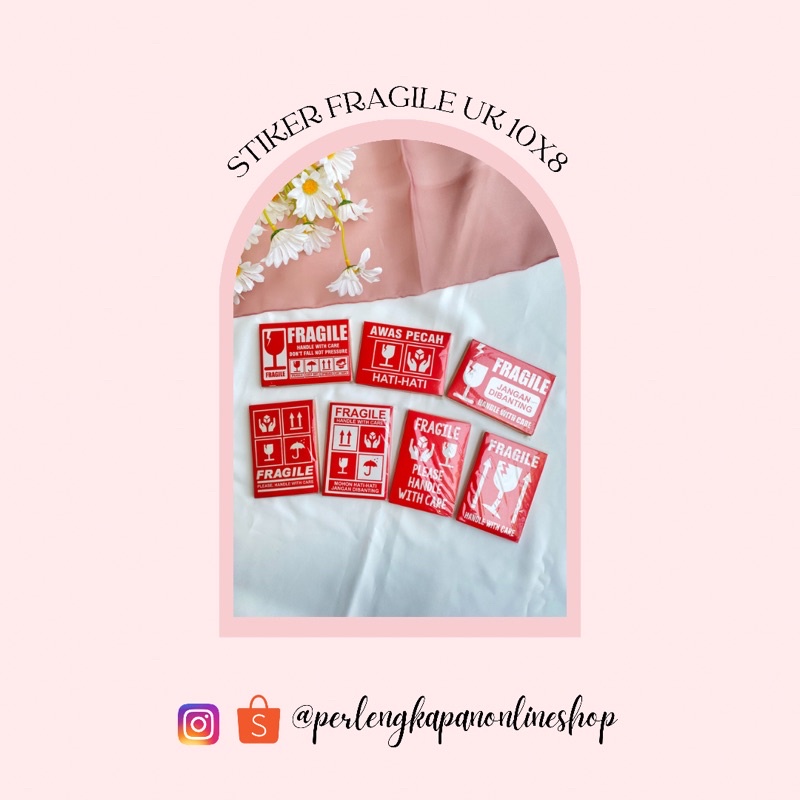 

Stiker Fragile / Stiker Awas Pecah / Stiker Jangan Di Banting