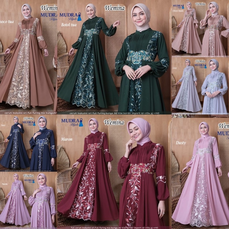 WEMINA + WILLA DRESS ori by MUDRA