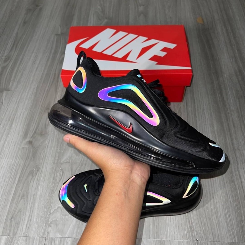 NIKE AIR MAX 720 REFLECTIVE BLACK ORIGINAL MATERIAL