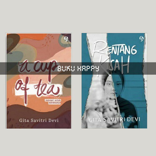 Paket Hemat Novel A Cup of Tea Rentang Kisah By Gita