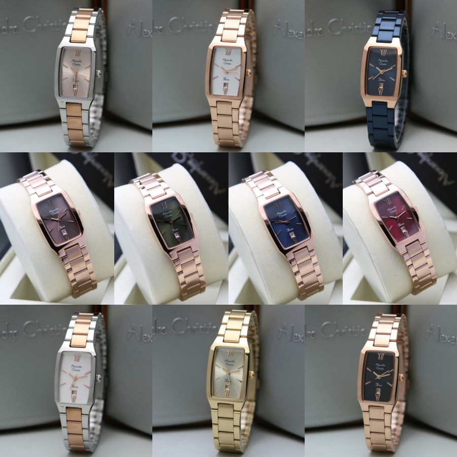 JAM TANGAN WANITA ALEXANDRE CHRISTIE AC 2455 / AC2455 ORIGINAL GARANSI 1 TAHUN