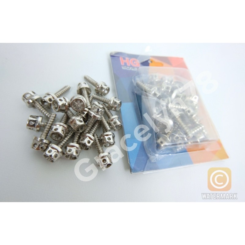 Baut body probolt flower cacing tersedia untuk segala jenis motor harga satuan