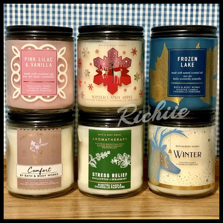 Bath Body Works (Bbw) 1-Wick Candle 7Oz