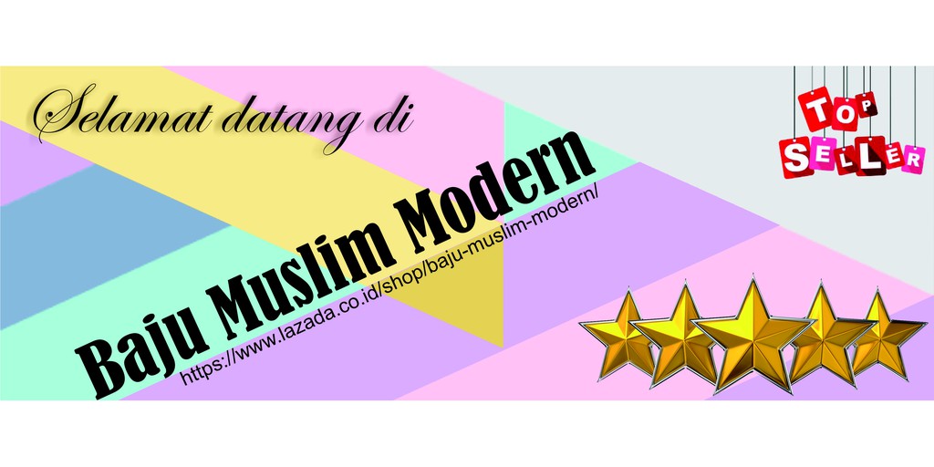  Toko  Online Baju  Muslim  Modern Shopee  Indonesia