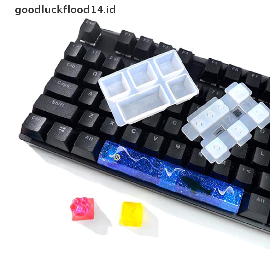 [OOID] Silicone Keycap Mold Marine Life Decoration Craft DIY Cat Claw Keyboard Mold ID