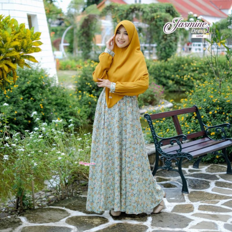 Jasmine dress by zabania pusat