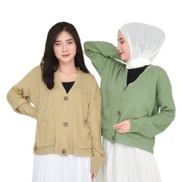 CLARA CARDIGAN RAJUT / OUTER KNIT WANITA