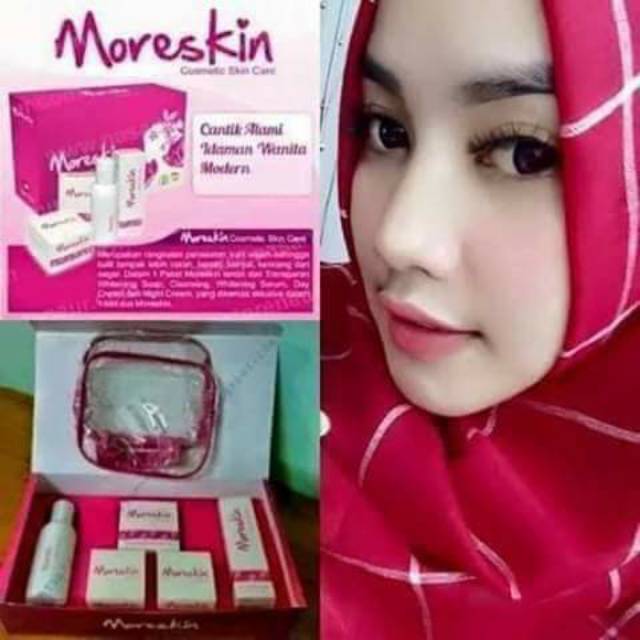 MORESKIN SKIN CARE NASA ORI CREAM PENCERAH PEMUTIH WAJAH BPOM AMAN UNTUK IBU HAMIL DAN MENYUSUI