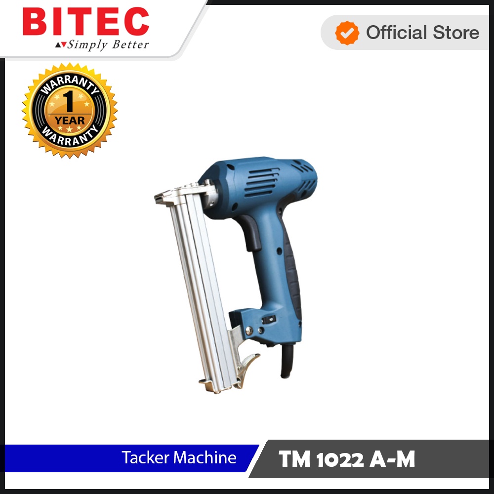 BITEC - MESIN STAPLES PAKU TEMBAK LISTRIK PROFESSIONAL 220V - TM1022A-M - GARANSI RESMI 1 TAHUN