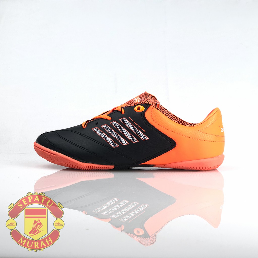 Sepatu Futsal Ardiles Ngolo - Hitam/Orange