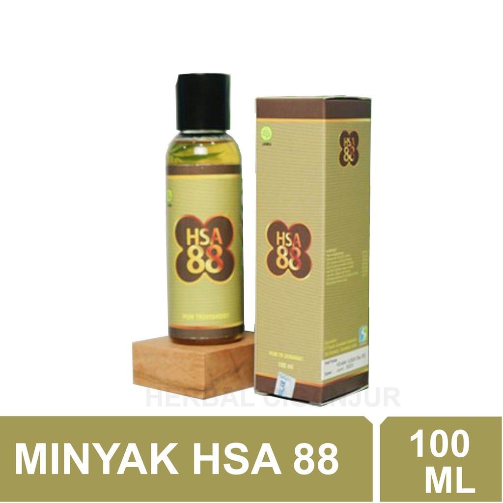 MINYAK HSA 88 ISI 100ML( MINYAK REMPAH HERBAL ) UNTUK SAKIT KEPALA,REMATIK,KESEMUTAN ASAM URAT DLL