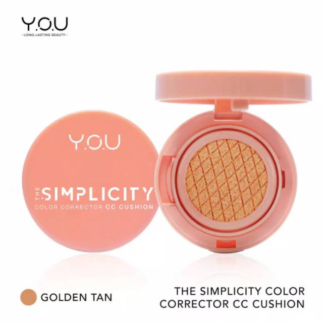 ☃️Cutezz_Ching1☃️YOU The Simplicity Color Corrector CC Cushion 15g