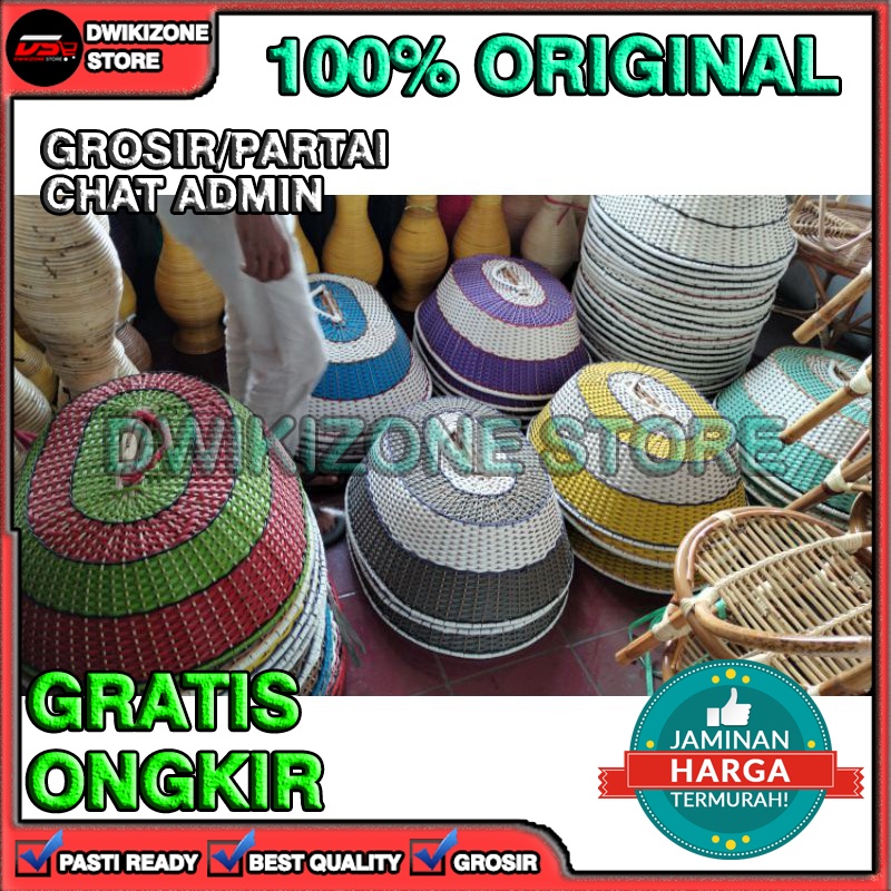 [DZS] TUDUNG SAJI ROTAN PENUTUP MAKANAN FOOD COVER MAKAN