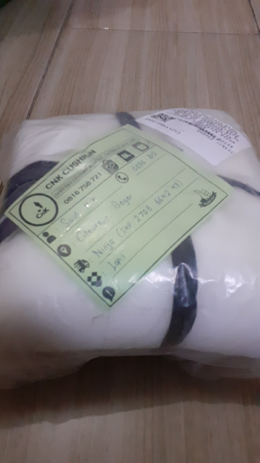 Busa Tricot / Busa Lapis Furing Putih 3mm (sofa, Jok, Interior)