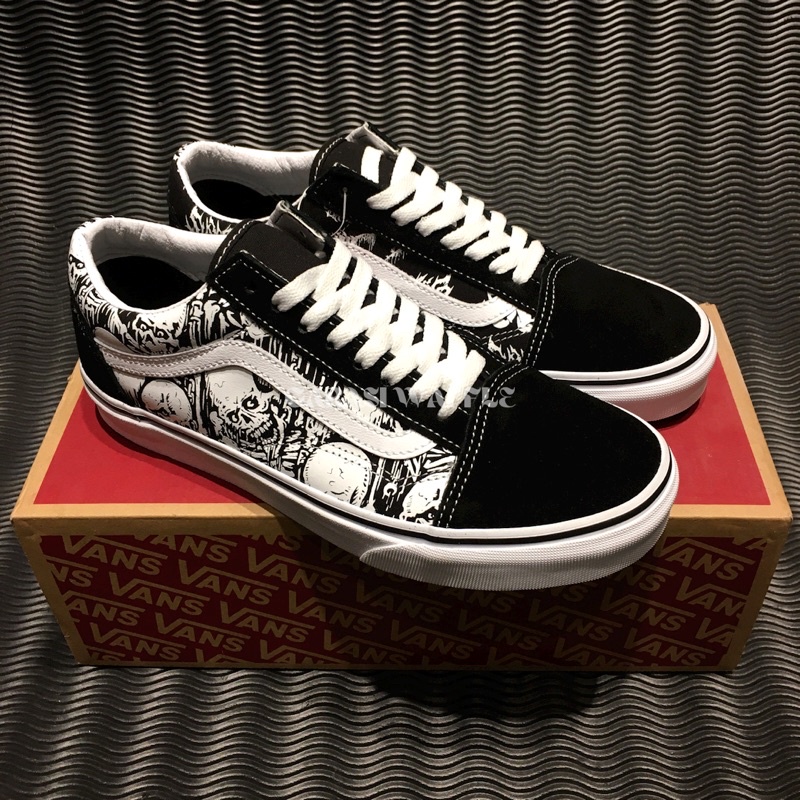 Vans Oldskool Forgotten Bones Black White