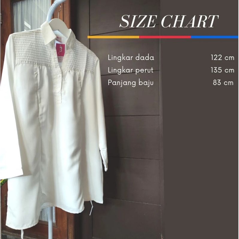 Baju hamil kerja kemeja putih promo- baju hamil menyusui   standard - jumbo AHS132
