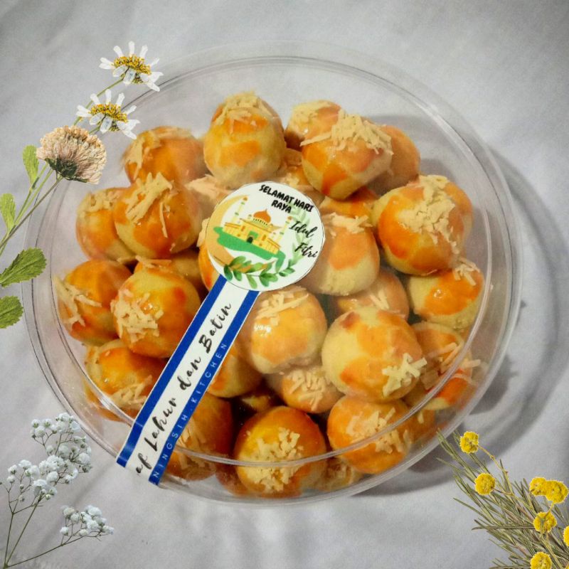 

KUE KERING COOKIES NASTAR KEJU NASTAR CHEESE NASTAR ORIGINAL PACK 500 GR