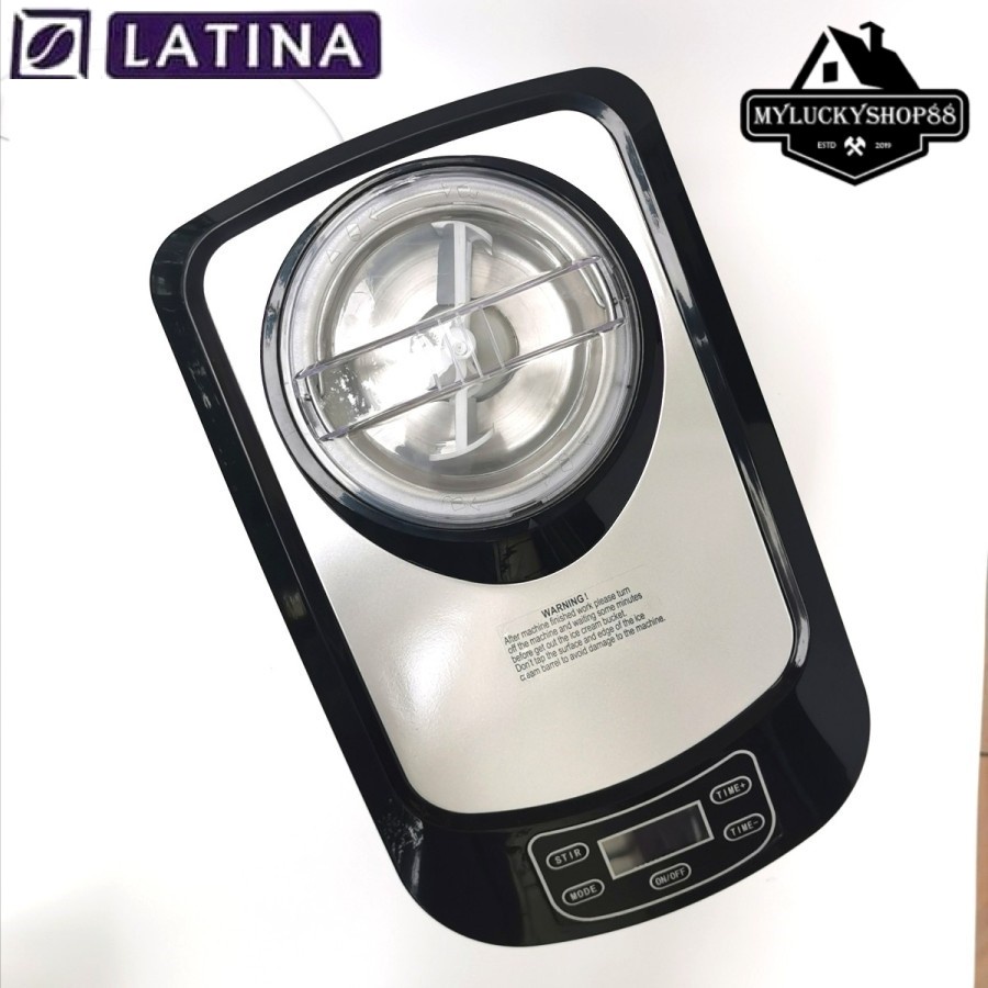 Latina Gela Compact Ice Cream Gelato Maker Mesin Es Krim GA-15CL 1.5L