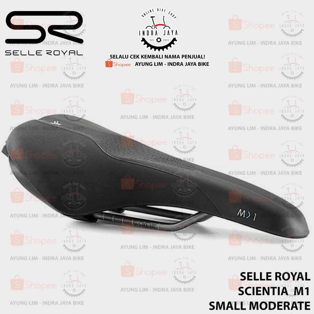 Selle Royal Sadel Sepeda Scientia Moderate M1 SMALL Unisex
