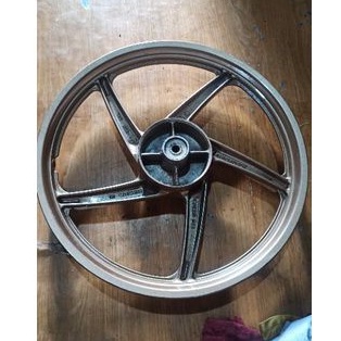 Velg Belakang Supra x125 Double Disk Ori Repaint Compressor