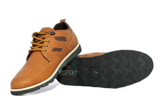 Sepatu Kulit Pria Termurah, Moofeat Low Boot Original Handmade, Sepatu Pria murah, Moofeat Casual