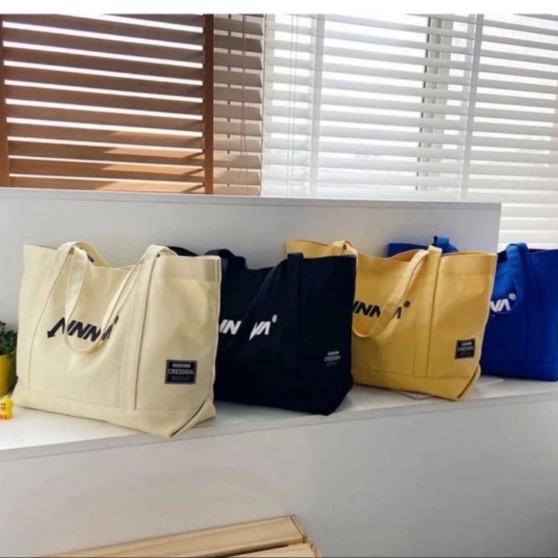 Korean Baggy Tote Bag/ Tas Tote / Tas Fashion Korea